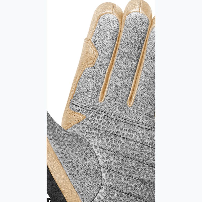 Lyžiarske rukavice Reusch Alpine Heritage tan / black 6