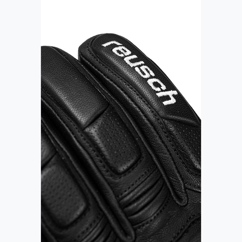 Lyžiarske rukavice Reusch Profi SL black/dark granite/safety yellow 5