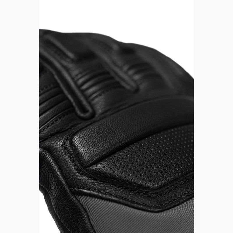 Lyžiarske rukavice Reusch Profi SL black/dark granite/safety yellow 6