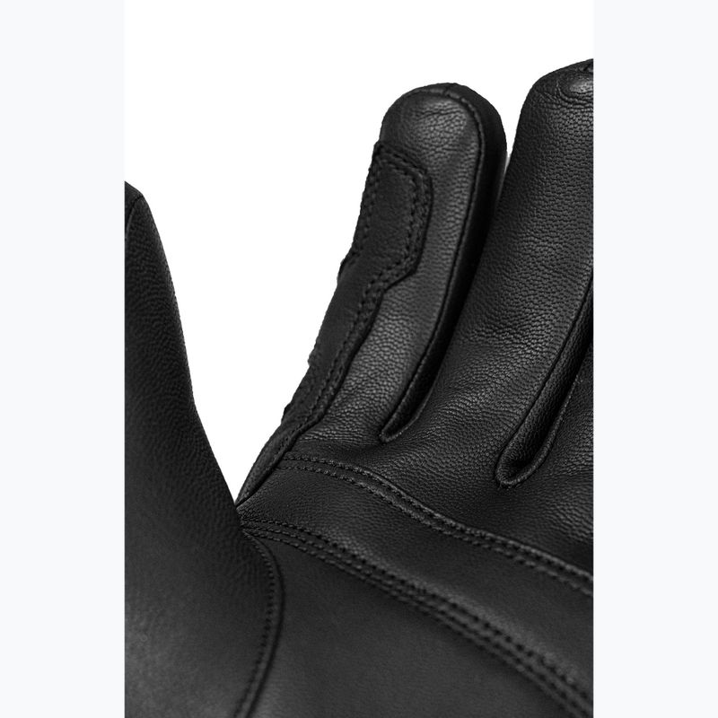 Lyžiarske rukavice Reusch Profi SL black/dark granite/safety yellow 7