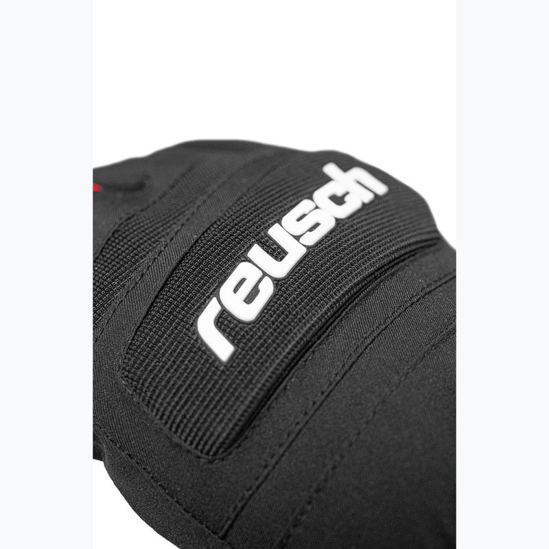Lyžiarske rukavice Reusch Speedster R_Tex XT black/fire red 6
