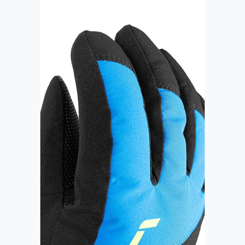 Detské lyžiarske rukavice Reusch Wonder R-TEX® XT Junior blck/bril blu/safety yell 4