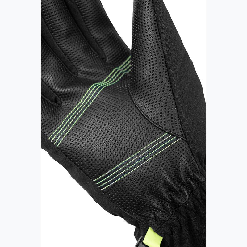Detské lyžiarske rukavice Reusch Wonder R-TEX® XT Junior blck/bril blu/safety yell 7