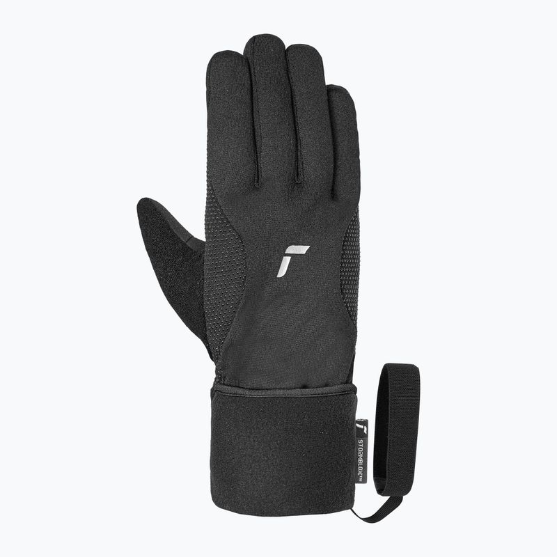 Lyžiarske rukavice Reusch Fabio Stormbloxx Touch-Tec black/silver 2