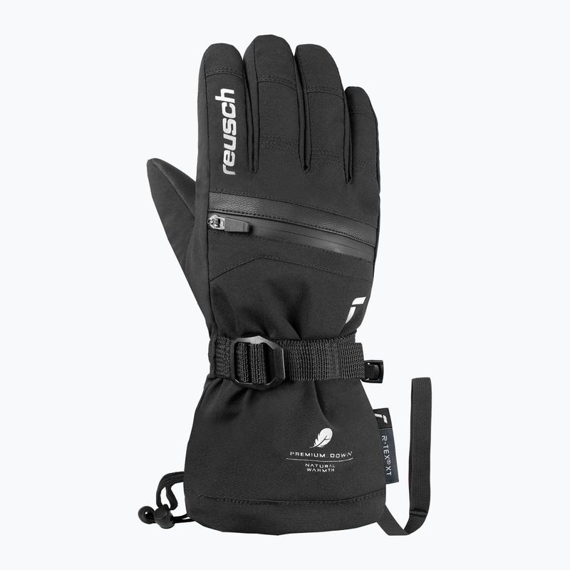 Detské lyžiarske rukavice Reusch Lan R-Tex XT black/silver 2