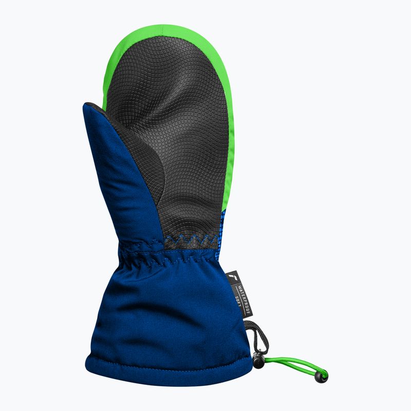 Detské lyžiarske rukavice Reusch Maxi R-Tex XT Mitten surf the web/green gecko 3