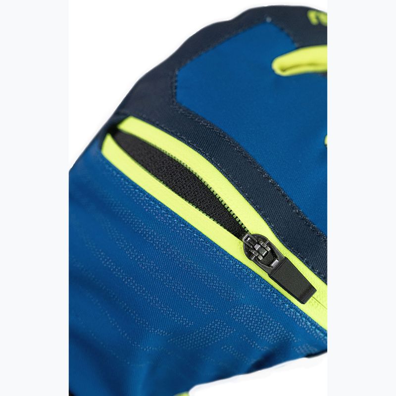 Detské lyžiarske rukavice Reusch Leo R-Tex XT black/imperial blue/safety yellow 5