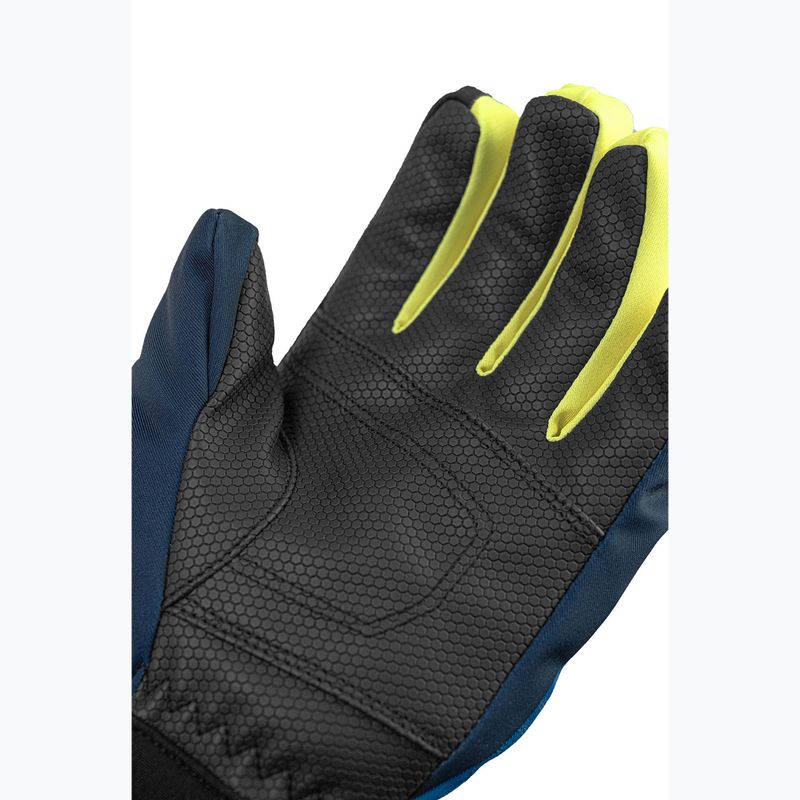 Detské lyžiarske rukavice Reusch Leo R-Tex XT black/imperial blue/safety yellow 6