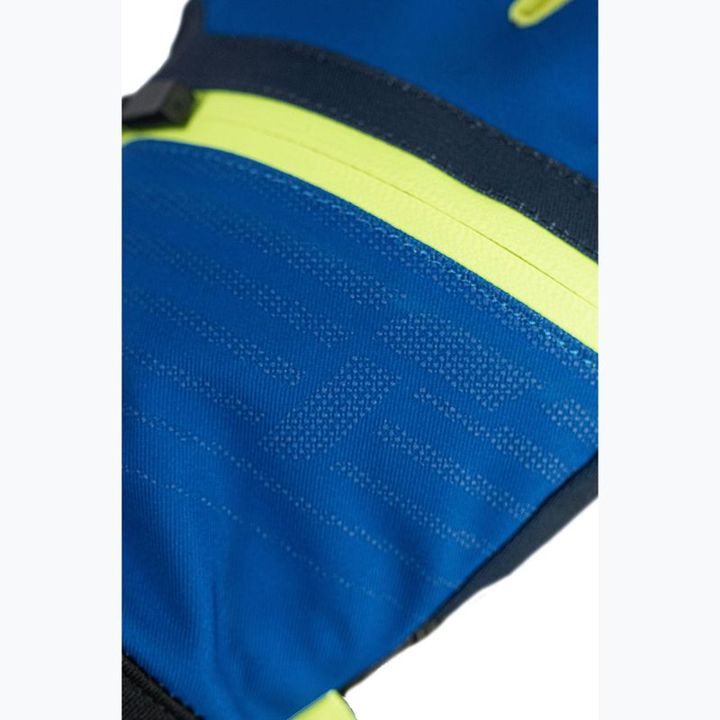 Detské lyžiarske rukavice Reusch Leo R-Tex XT black/imperial blue/safety yellow 7