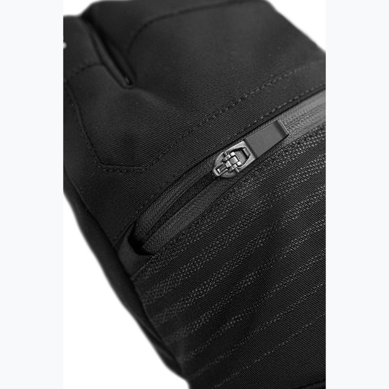 Detské lyžiarske rukavice Reusch Leo R-Tex XT Lobster black/white 6