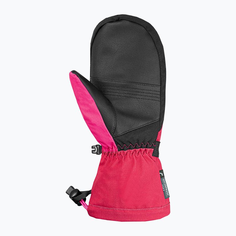 Detské lyžiarske rukavice Reusch Lan R-Tex XT Mitten cerise/pink glo 3