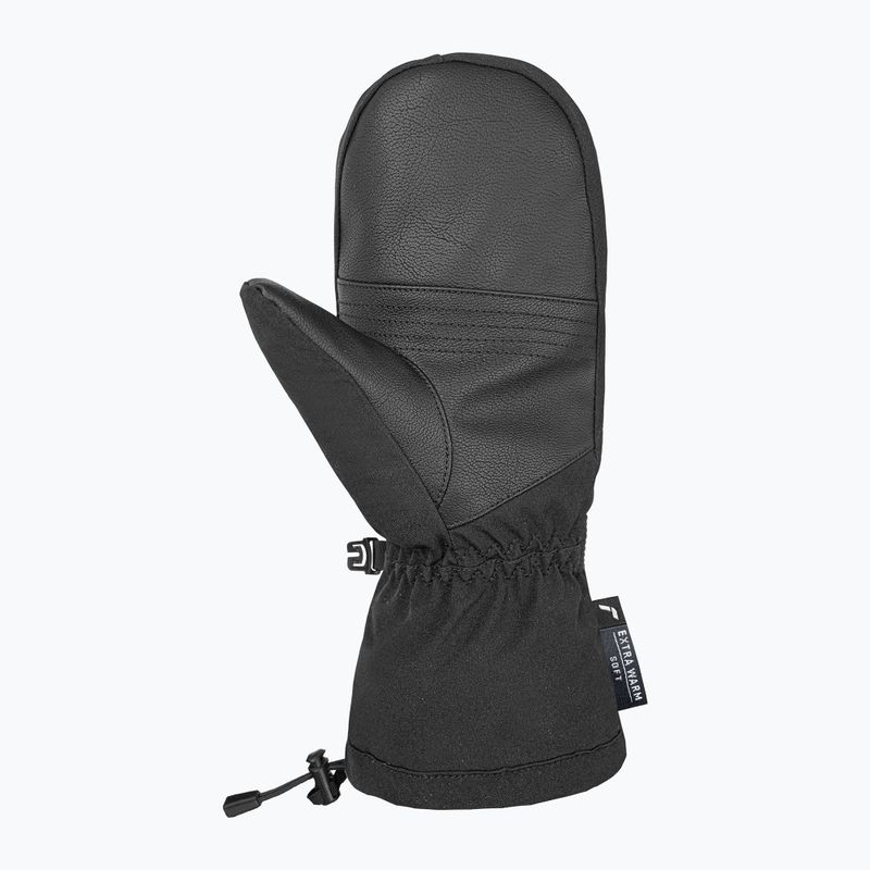 Detské lyžiarske rukavice Reusch Lan R-Tex XT Mitten black/silver 3