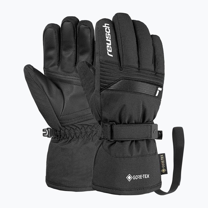 Detské lyžiarske rukavice Reusch Rocket GORE-TEX black/white