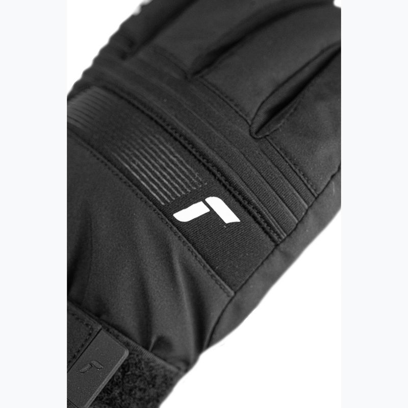 Detské lyžiarske rukavice Reusch Rocket GORE-TEX black/white 5