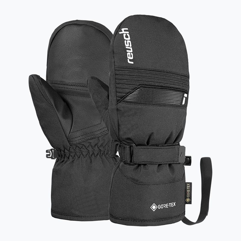 Detské lyžiarske rukavice Reusch Rocket GORE-TEX black/white