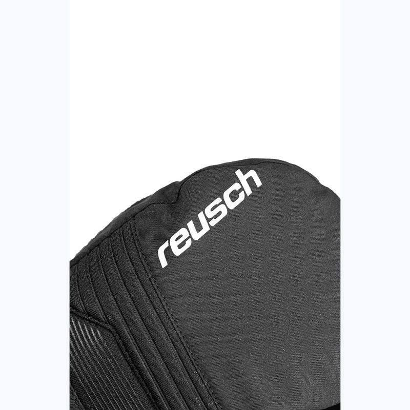 Detské lyžiarske rukavice Reusch Rocket GORE-TEX black/white 4