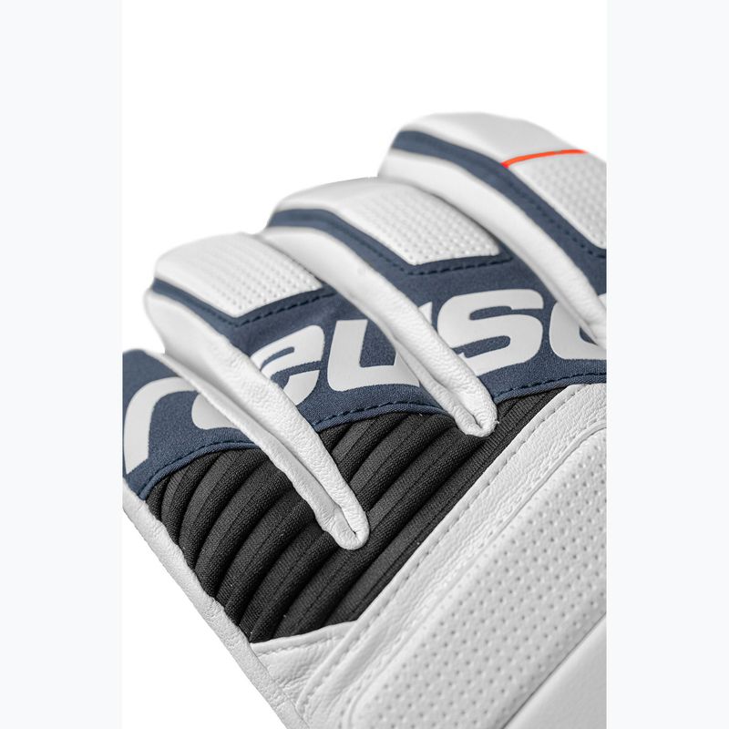 Lyžiarske rukavice Reusch Speed Project white/dress blue 5