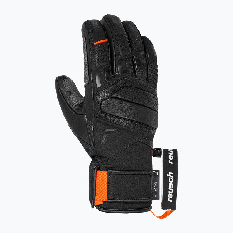Lyžiarske rukavice Reusch Speed Project black 2