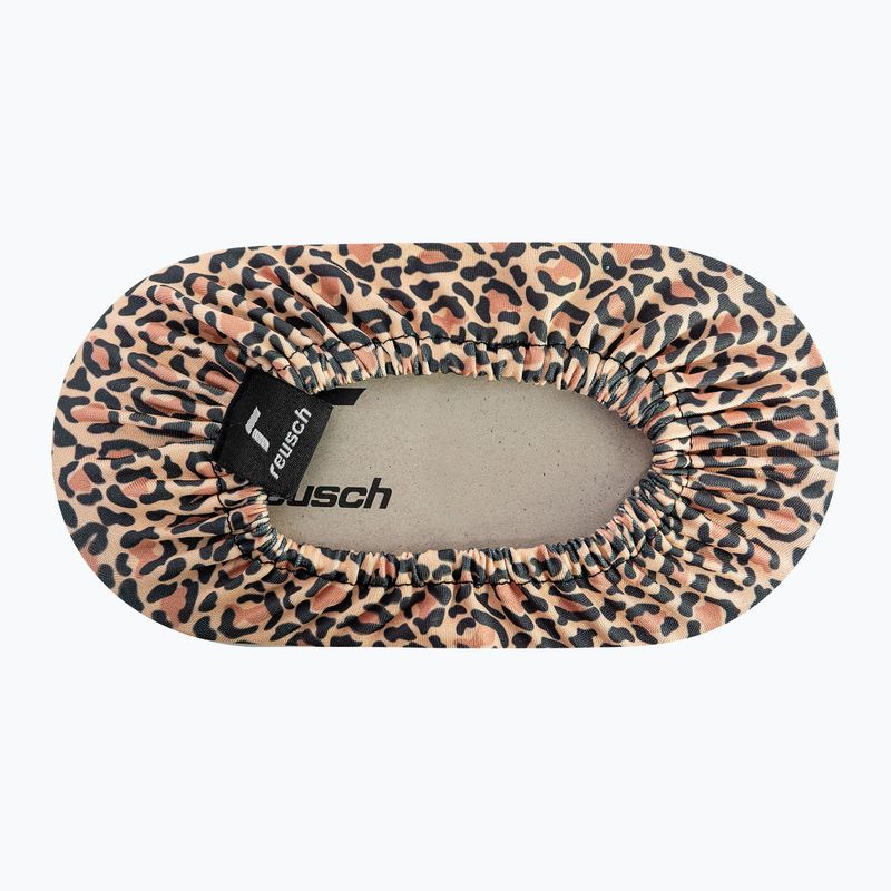 Puzdro na lyžiarske okuliare Reusch Goggle Cover beige leopard 2