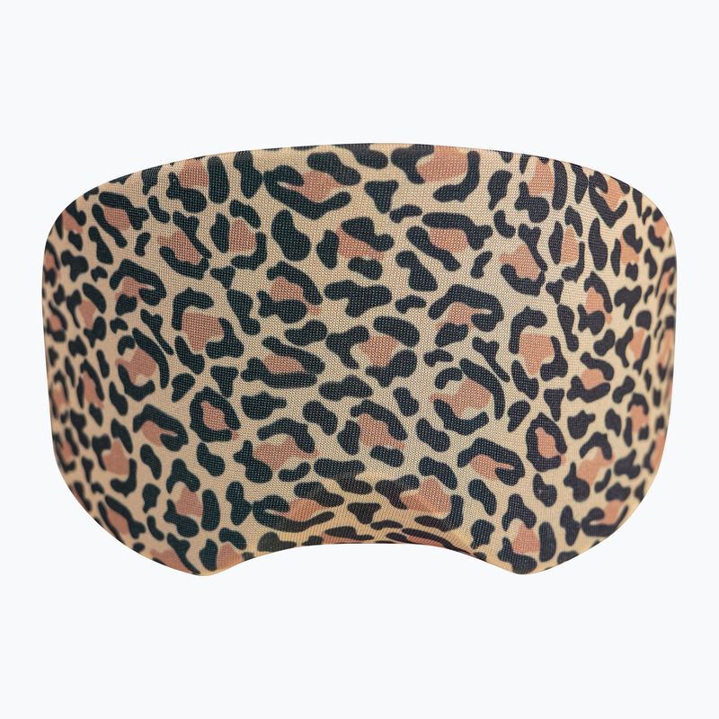 Puzdro na lyžiarske okuliare Reusch Goggle Cover beige leopard 3
