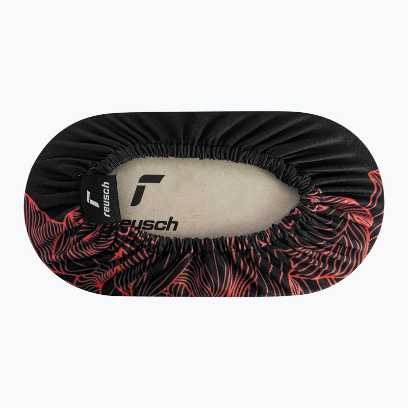 Puzdro na lyžiarske okuliare Reusch Goggle Cover black/fluo red 2