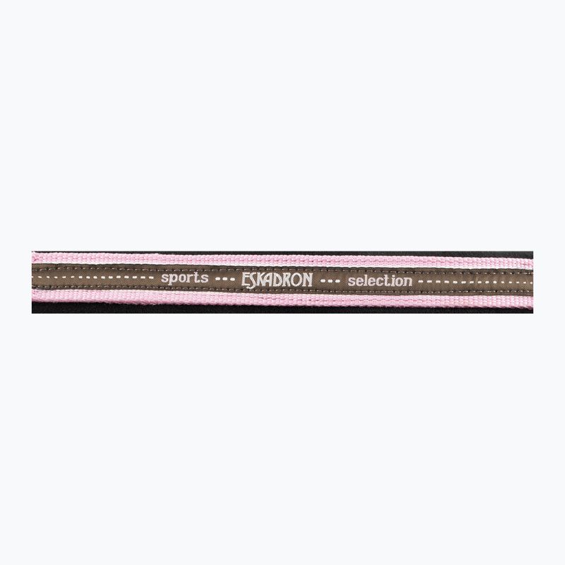 Eskadron Pin Buckle hnedo-béžovo-ružová ohlávka pre kone 410000815711 2