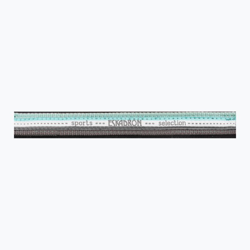 Eskadron Pin Buckle zeleno-bielo-šedá ohlávka pre kone 410000815411 2