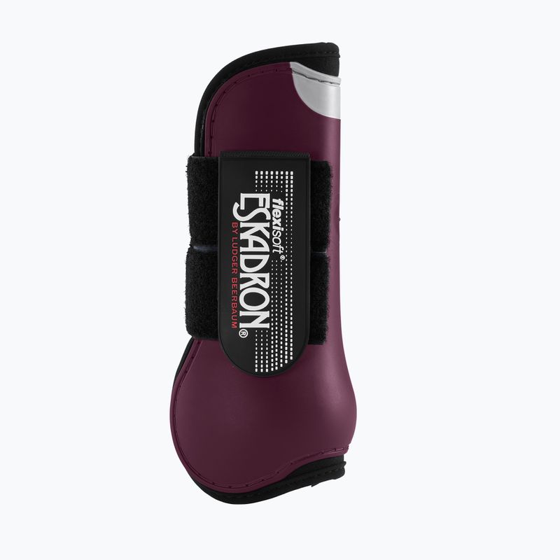 Eskadron Flexisoft predné podložky pre kone bordová 511000615