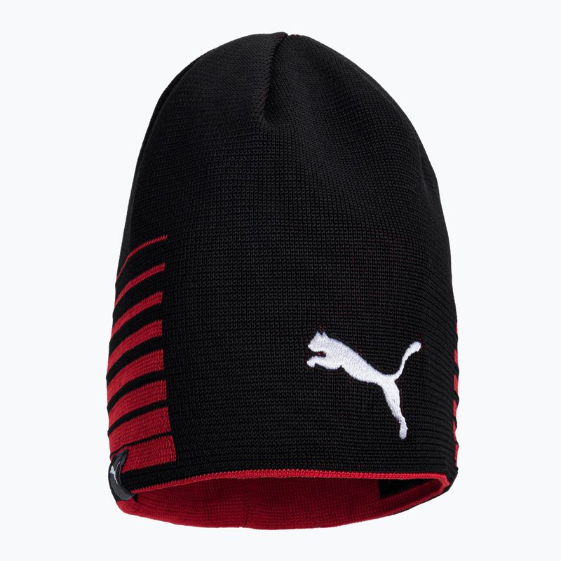 PUMA Liga Reversible Beanie futbalová čiapka červená/čierna 022357 01