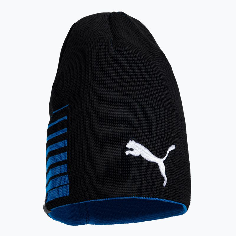PUMA League obojstranná futbalová čiapka modrá/čierna 022357 02