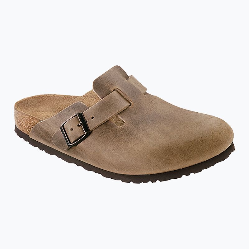 Nazúvaky BIRKENSTOCK Boston NL Regular smooth leather concrete gray