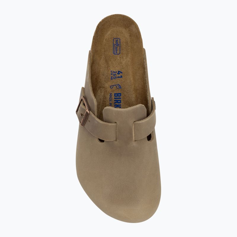 Nazúvaky BIRKENSTOCK Boston NL Regular smooth leather concrete gray 5