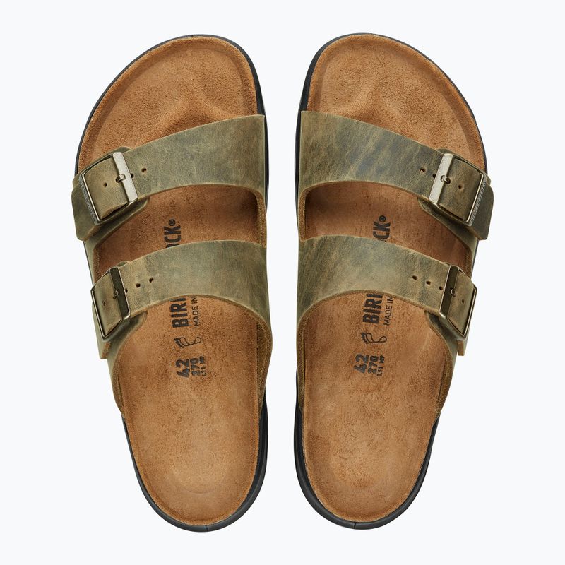 Šľapky BIRKENSTOCK Arizona CT LEOI Regular faded khaki 10
