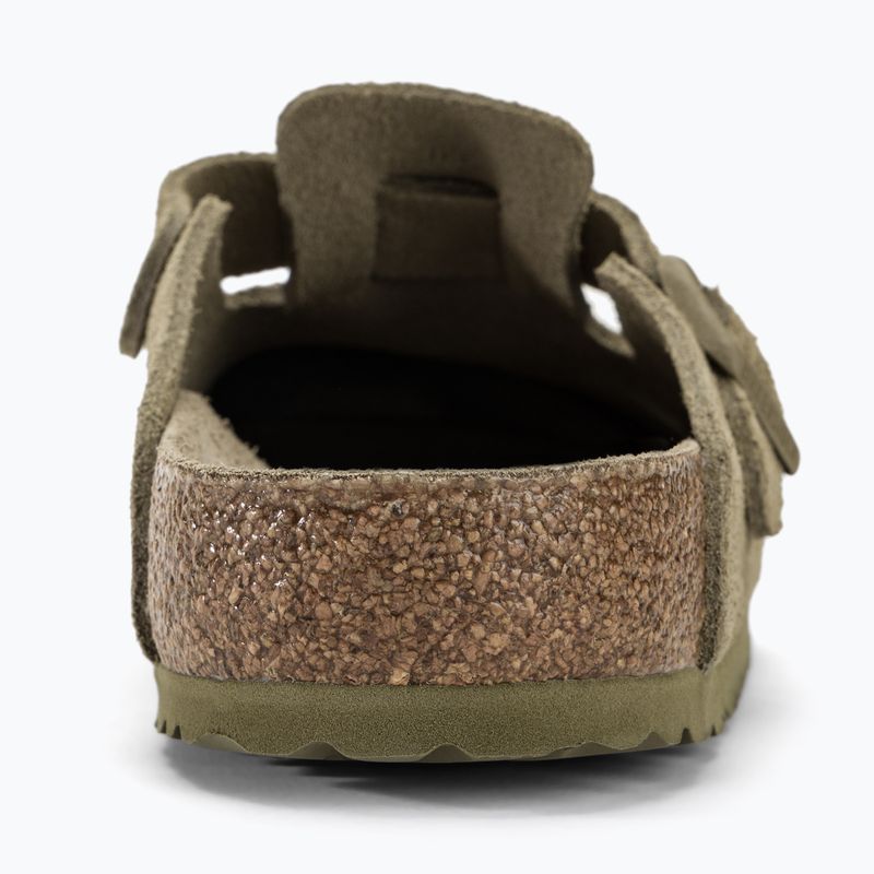 BIRKENSTOCK Boston SFB VL Regular faded khaki žabky 7