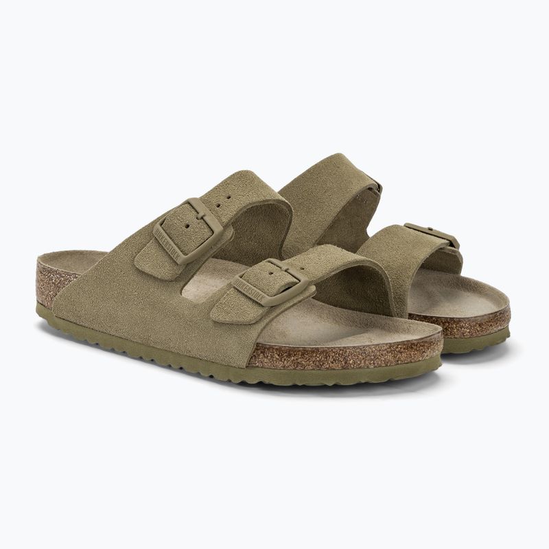 BIRKENSTOCK Arizona Suede Regular faded khaki obuv 4