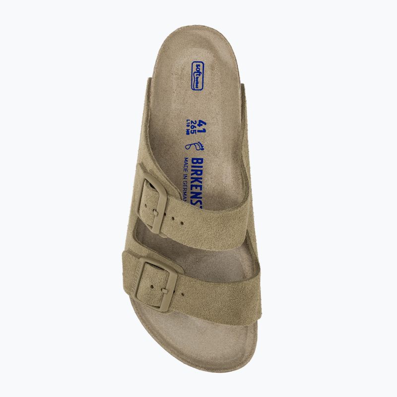 BIRKENSTOCK Arizona Suede Regular faded khaki obuv 6