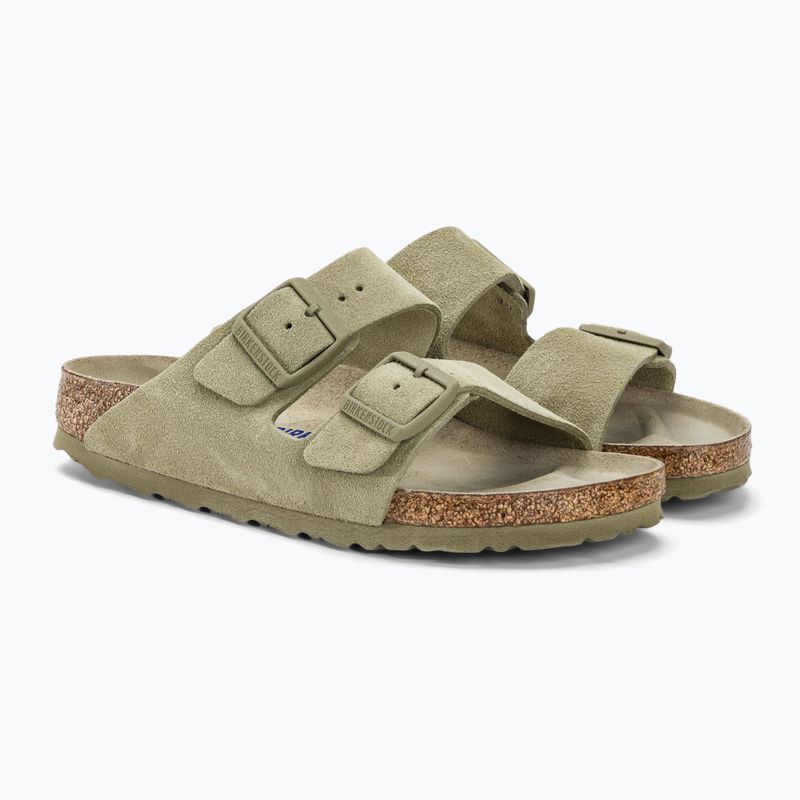 BIRKENSTOCK Arizona Suede Narrow faded khaki obuv 4