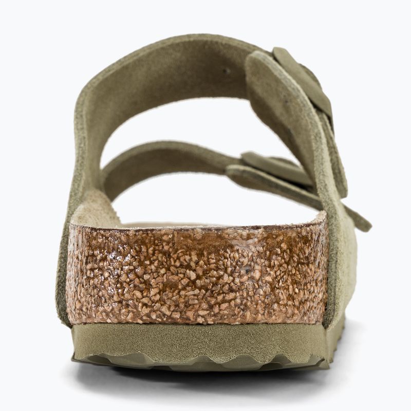 BIRKENSTOCK Arizona Suede Narrow faded khaki obuv 7