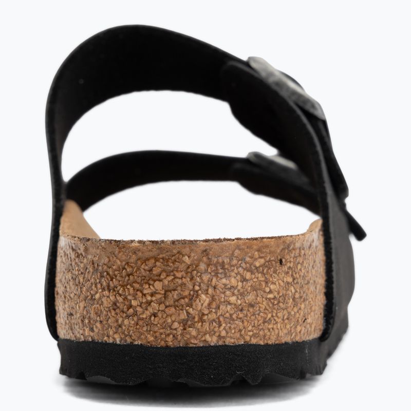 Šľapky BIRKENSTOCK Arizona Vegan Birkibuc black 6