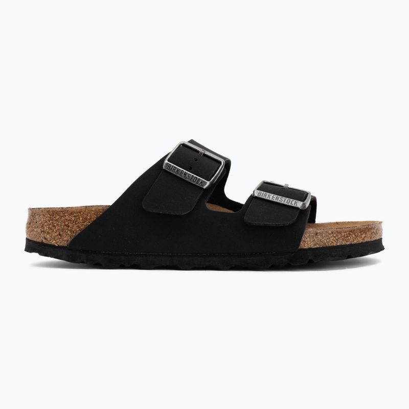 Šľapky BIRKENSTOCK Arizona Vegan Birkibuc Narrow black 2