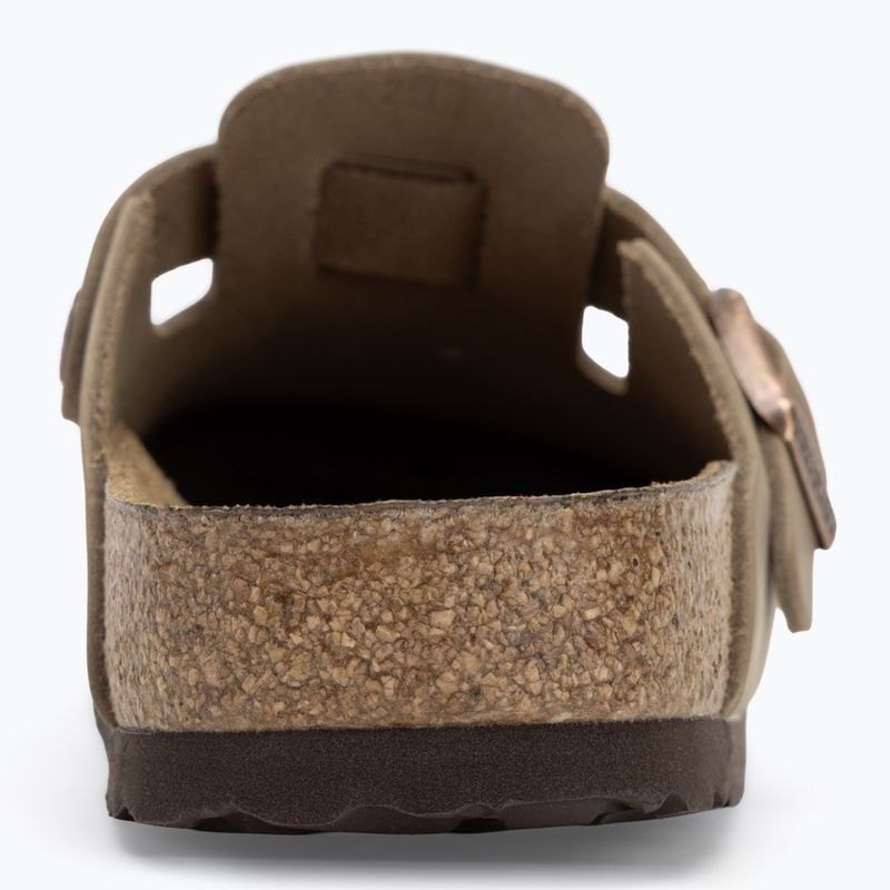 Dámske nazúvaky BIRKENSTOCK Boston SFB LEOI Narrow tobacco brown 6