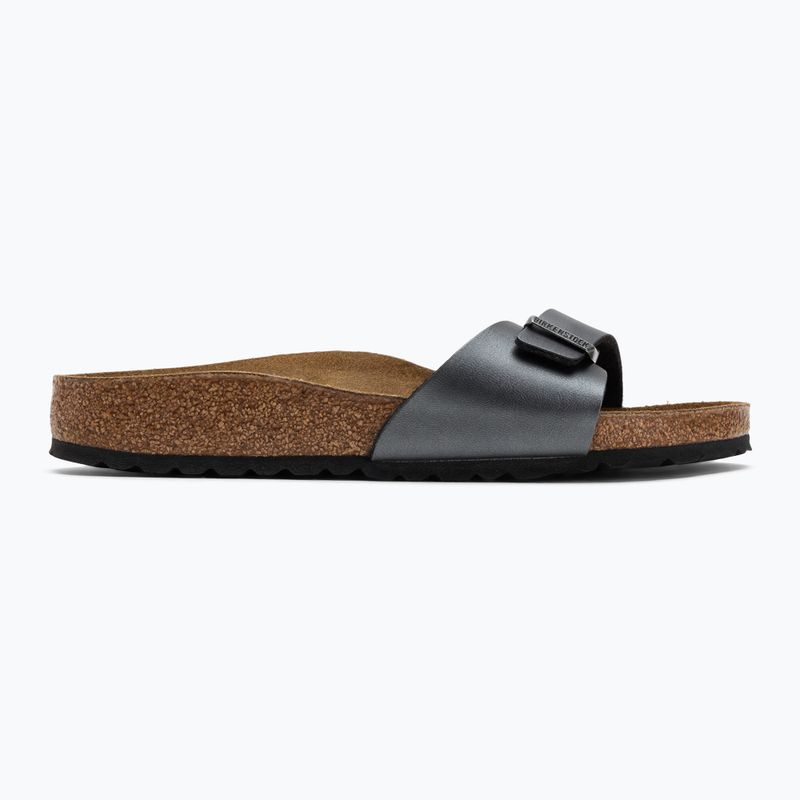 Nazúvaky BIRKENSTOCK Madrid BF Narrow metalic black 2