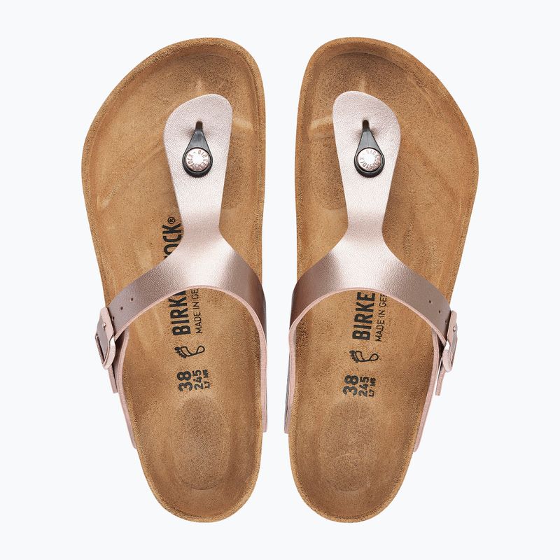 Dámske šľapky BIRKENSTOCK Gizeh Birko-Flor copper 3