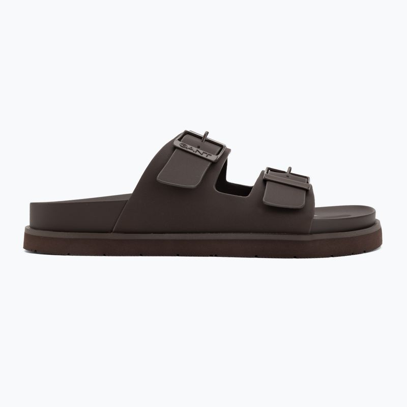 Pánske šľapky GANT Palbuddy dark brown 2