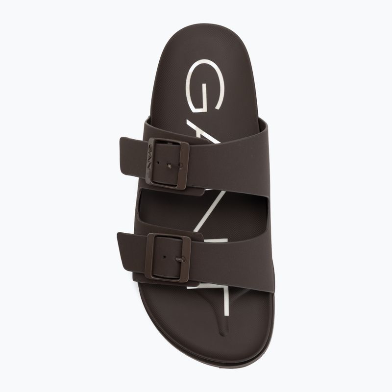 Pánske šľapky GANT Palbuddy dark brown 5