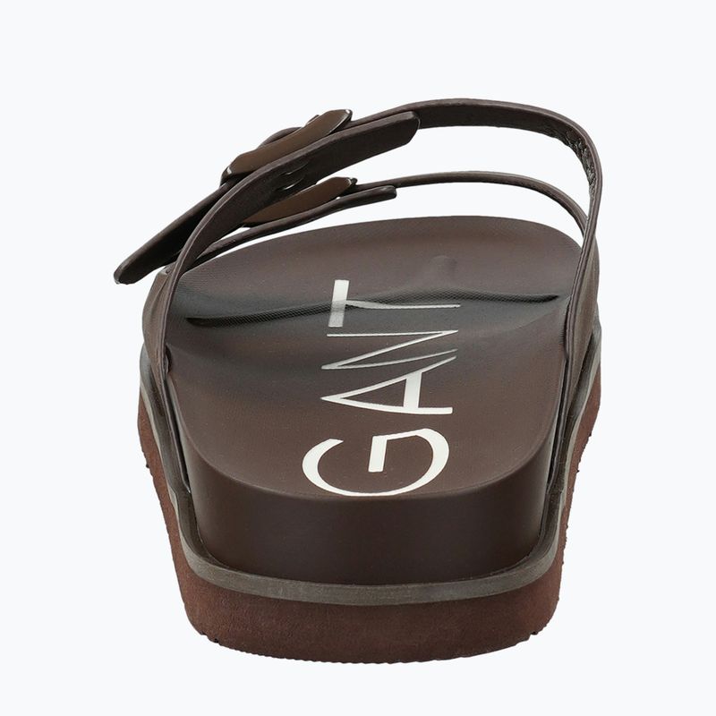 Pánske šľapky GANT Palbuddy dark brown 4