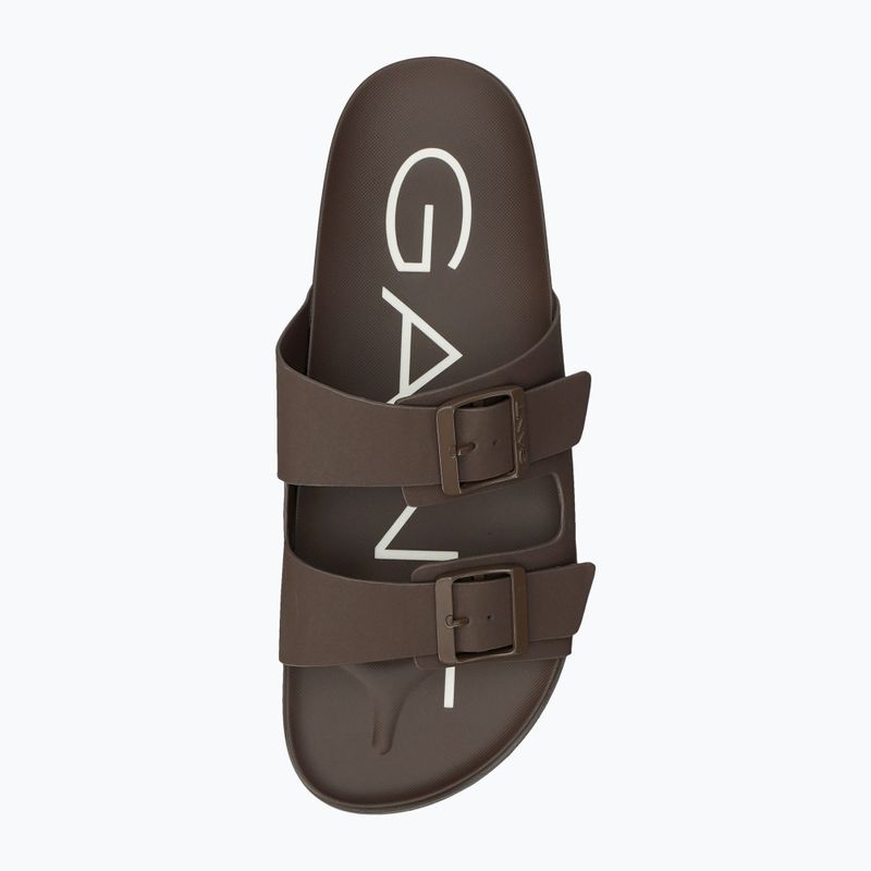 Pánske šľapky GANT Palbuddy dark brown 5