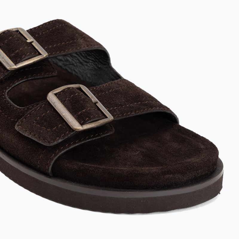 Pánske šľapky GANT Fairfo dark brown 7