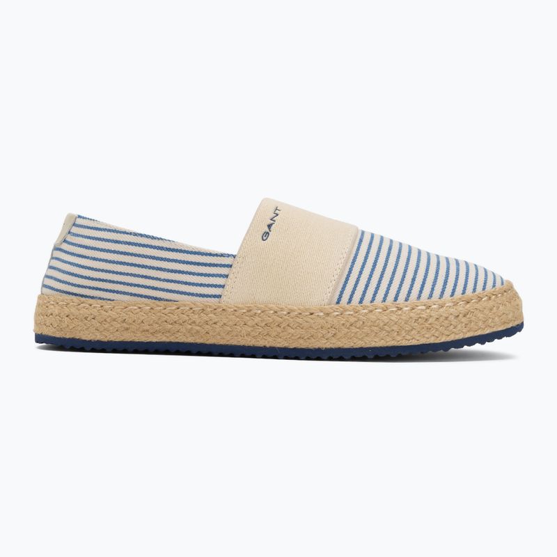 Dámske espadrilky GANT Raffiaville blue/cream 2