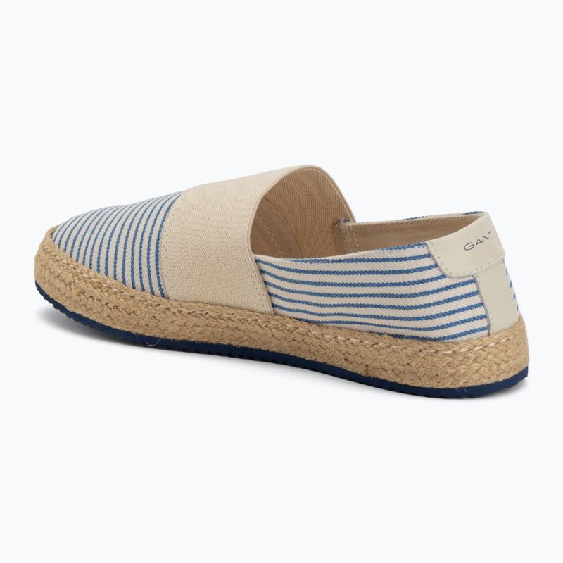 Dámske espadrilky GANT Raffiaville blue/cream 3